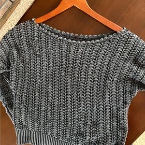 Free People charcoal gray soft Women's Sweater